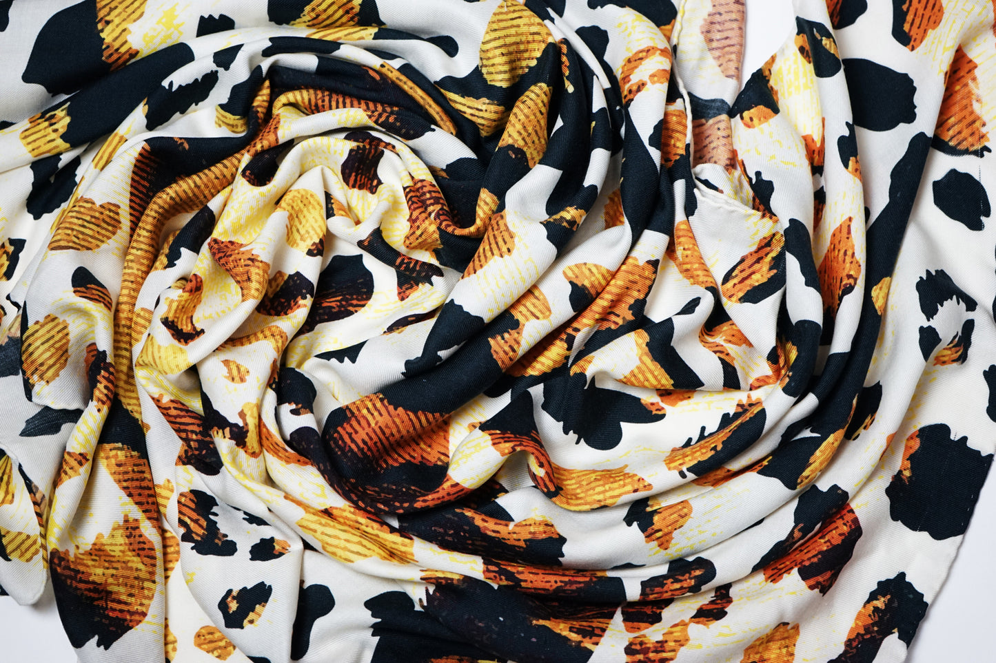 Carré laine et soie El Bahia, La Flamboyante