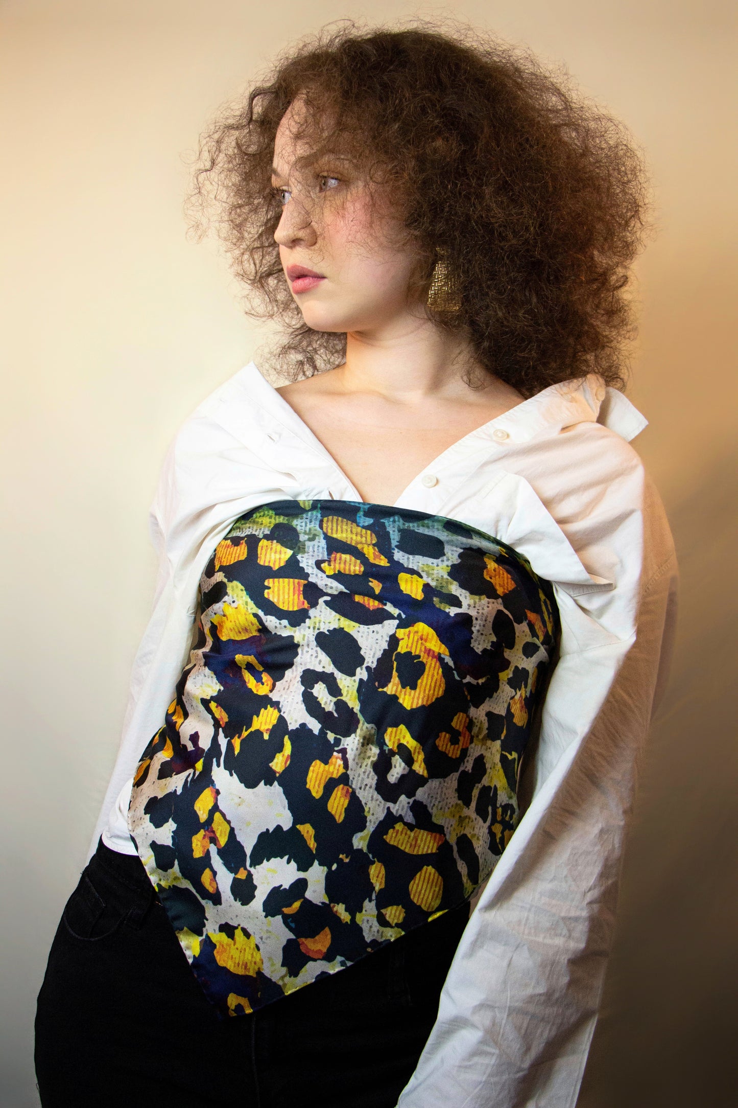 Carré de soie Baïda, Beauté d'antan