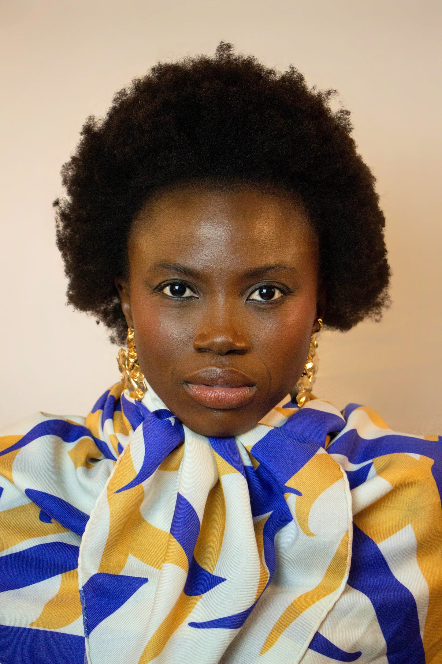 Carré laine et soie La Bercée, Calligraphie Sonore