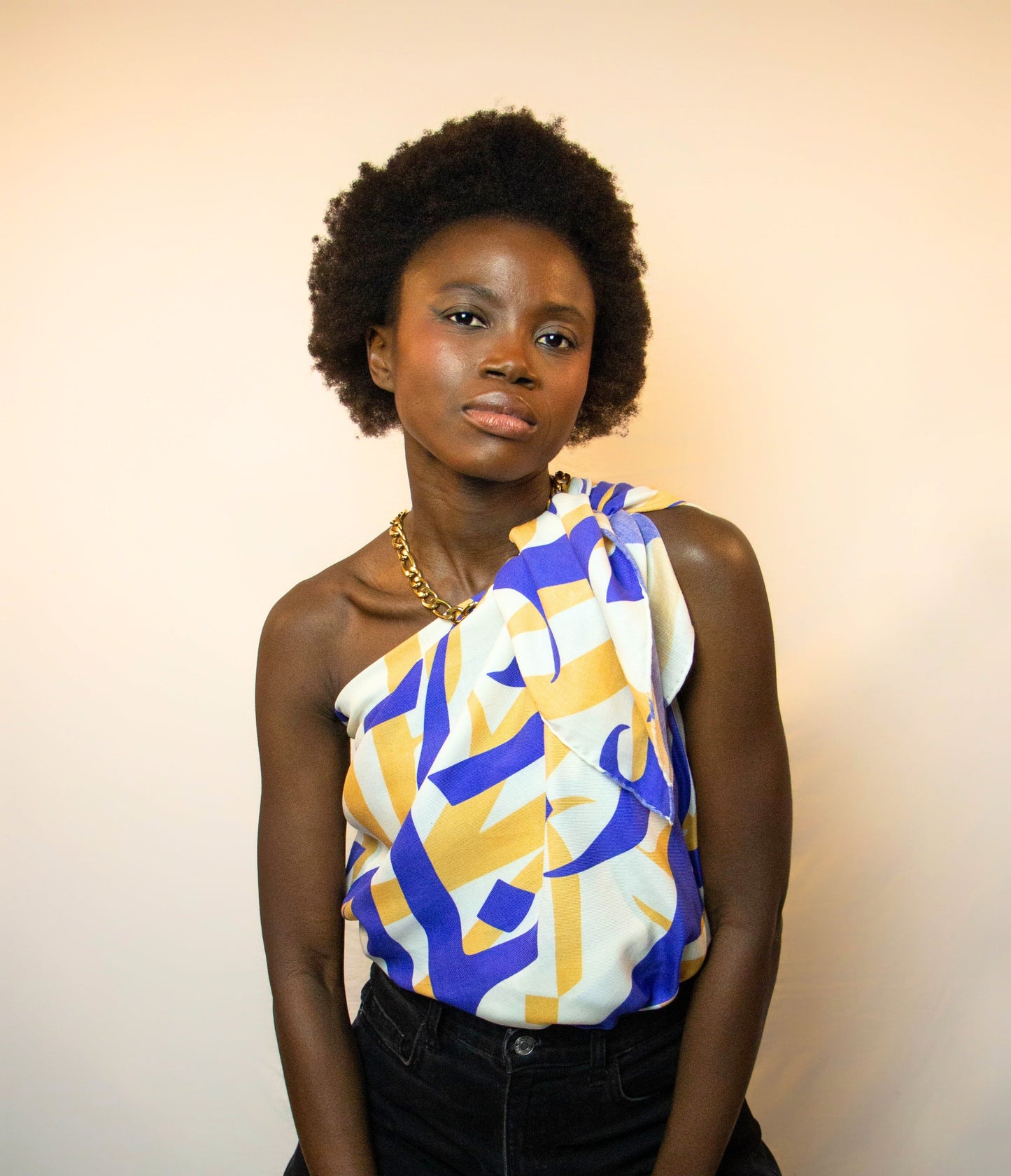 Carré laine et soie La Bercée, Calligraphie Sonore