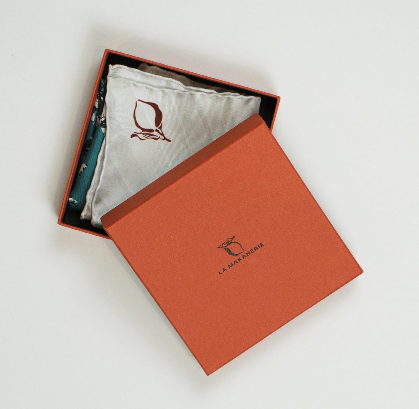 Carré de soie Azzurro, Le Chant des Rizières