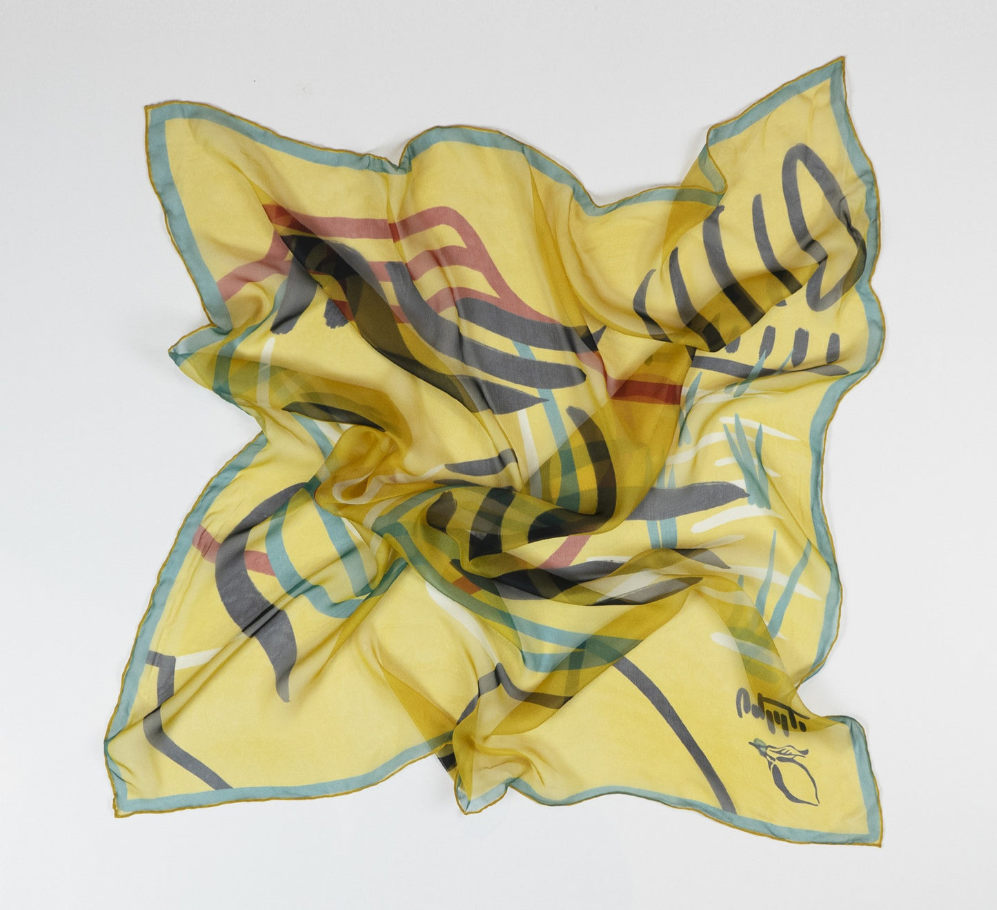 Carré de soie Federica