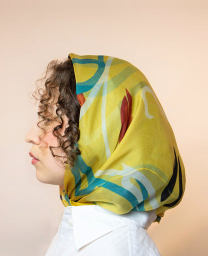 Federica silk scarf